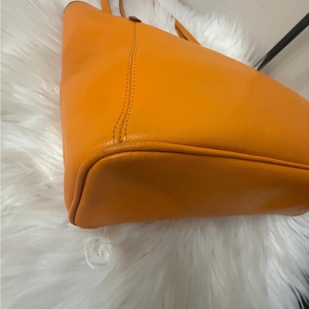 Coach Vibrant Orange Tote Bag#F27349